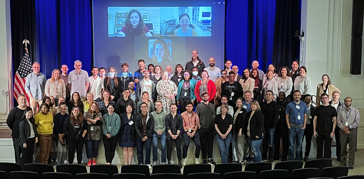 Direct File team in an auditorium